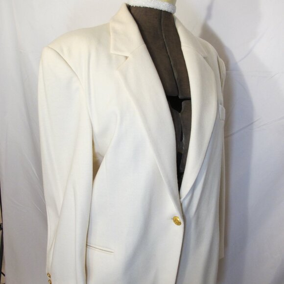 Bleyle winter-white wool suit coat 18 - Picture 1 of 8